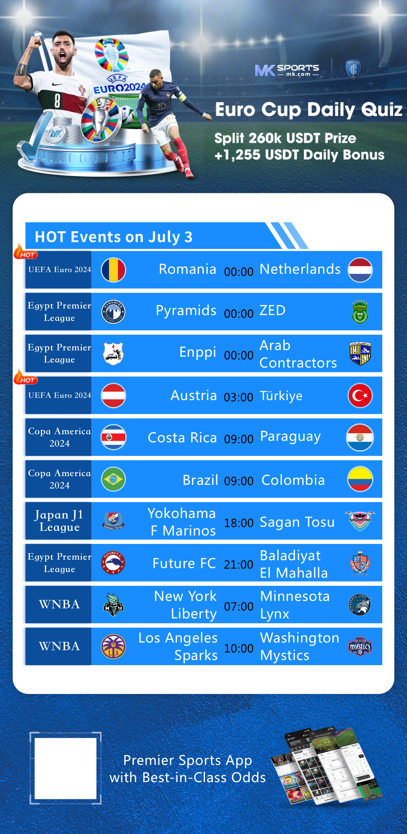 lottery schedule